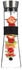 Klarstein Wasserkaraffe Fruchtspieß Borosilikatglas Edelstahldeckel 1 Liter Design Stopper