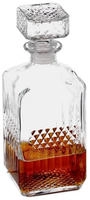 Relaxdays - Whisky Karaffe, Glas, Dekanter F&uuml;r Whiskey, Cognac, Rum, Gin, 900 Ml,