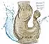 Cilio Wasserkaraffe NEMO beige