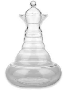Nature's Design Karaffe Alladin Blume des Lebens, mundgeblasen, 1,3l