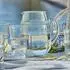 Loberon Krug Beiras, mundgeblasenes Glas, klar (23095-19-1)