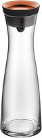 WMF Wasserkaraffe "Basic f&uuml;r Kalt- und Warmgetr&auml;nke, Silikonrand, 1 l