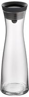 WMF Wasserkaraffe "Basic f&uuml;r Kalt- und Warmgetr&auml;nke, Silikonrand, 1 l