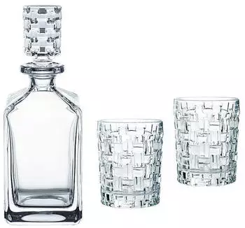 Nachtmann Bossa Nova Whisky-Set 3-tlg