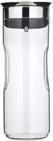 WMF 06.5104.6040 Karaffe 0.8l Silber - Transparent Karaffe - Krug & Flasche