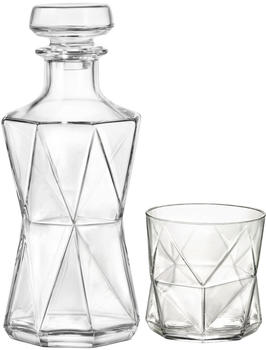 Bormioli Rocco Glaskaraffe mit Whisky-Tumblern