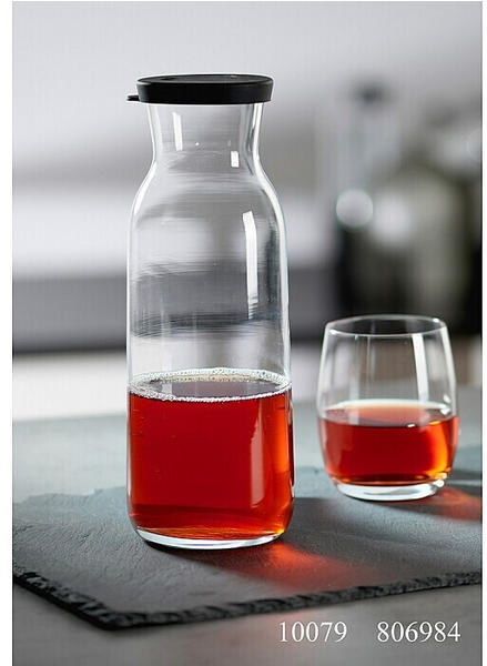 Ritzenhoff & Breker Glas-Karaffe 4ALL, mit Deckel, 1,2 Liter (806984)