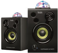 Hercules DJ Speaker 32 Party Lautsprecher Schwarz Kabelgebunden 30 W