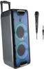 NGS WILD RAVE 1 Stereo portable speaker Black (Akkubetrieb) Schwarz