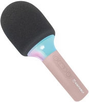 KIDYWOLF - Mikrofon Bluetooth mit Licht rosa