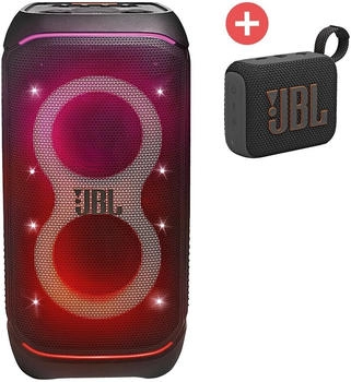 JBL PartyBox Stage 320 + JBL GO4