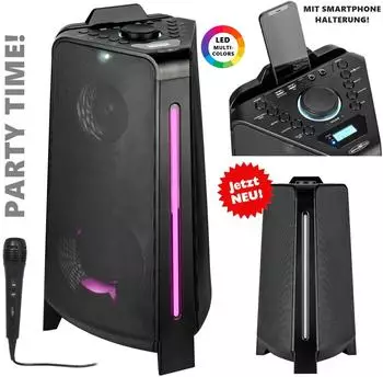 Reflexion PS100BT Mobiler Party-Lautsprecher Bluetooth, UKW, USB, 800W (PS100BT)