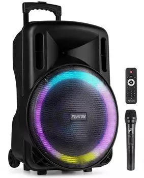 Fenton FT15LED MK2 Aktiv-Lautsprecher 15" 800W Bluetooth (170.163)