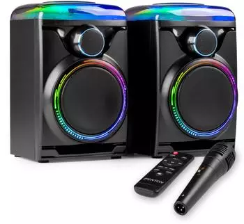 Fenton Track 2.0 Karaoke-Set 120W Bluetooth mit Mikrofon