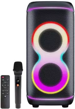 Denver BPS-370 Bluetooth Party-Lautsprecher 100W TWS LED (BPS-370)