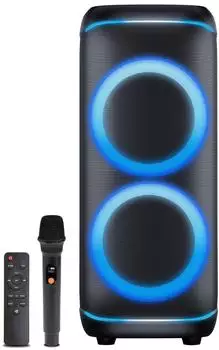 Denver BPS-470 Bluetooth-Lautsprecher 200W mit Licht-Animation (BPS-470)