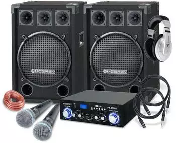 McGrey DJ Karaoke Komplettset Party-2000 1200W Bluetooth (00040455)