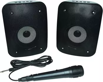 Lexibook iParty 2 Stereo-Bluetooth-Lautsprecher mit Mikrofon (BTS500Z)