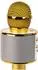 Denver KMS-20G Karaoke-Mikrofon mit Bluetooth-Lautsprecher, 5W, gold (KMS-20G)