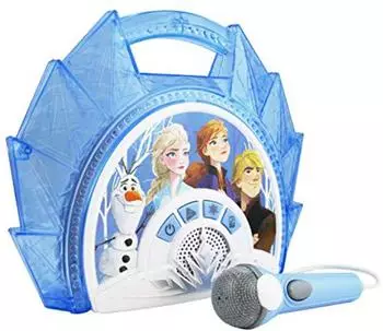 eKids Frozen 2 Karaoke-Maschine mit Mikrofon und Bluetooth