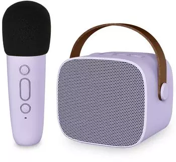 imoshion Kids Karaoke-Set Lautsprecher & Mikrofon lavendel-lila (SH00072287)