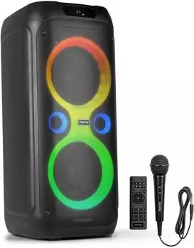 Fenton Core160 Tragbarer Bluetooth Party-Lautsprecher 2x8" 240W LED (178.580)