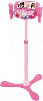 Lexibook Barbie Bluetooth-Lautsprecher mit St&auml;nder, Lichteffekte, rosa (S160BB)