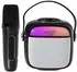 Adler AD 1199B Karaoke-Lautsprecher mit Mikrofon, Bluetooth, schwarz (AD 1199B)