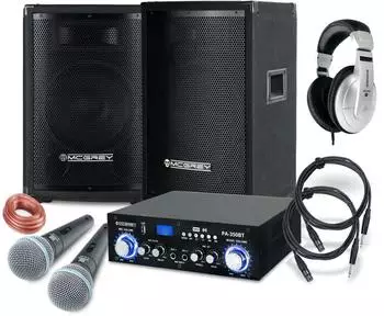 McGrey Party-1500 Karaoke-Komplettset 800W Bluetooth (00040452)