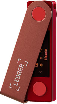 Ledger Nano X Hardware Wallet Ruby Red