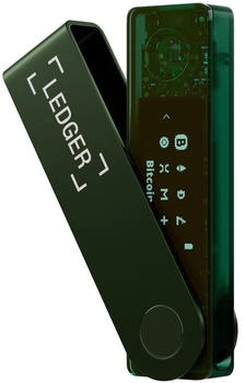 Ledger Nano X Hardware Wallet Smaragdgr&uuml;n