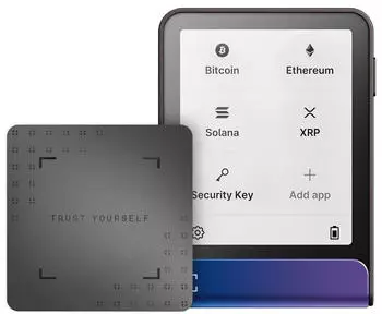 Ledger Flex Neptune Blue + Recovery Key