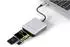Conceptronic BIAN09G 3-in-1-Kartenleser USB 3.2 Gen 2, CFast 2.0, SD/MicroSD 4.0, UHS-II, Aluminium (BIAN09G)
