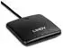 Lindy Smart Chipkartenleser USB 2.0, schwarz (43407)