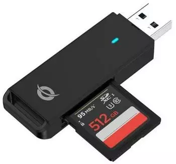 Conceptronic BIAN SD-Kartenleser USB 3.0, schwarz (BIAN02B)