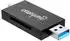 Manhattan USB 3.0 Typ-C/A Kartenlesegerät microSD, SD/MMC (102735)