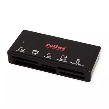 Roline Multi Card-Reader USB 3.2 Gen 1, extern, schwarz (15.08.6249)