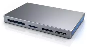 CSL Kartenleseger&auml;t 5-in-1 USB 3.0, CF/SD/microSD, grau