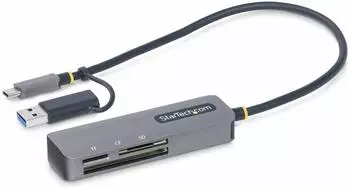 StarTech Multi-Media Speicherkartenleser USB-C, SD/microSD/CompactFlash, USB 3.0 (FCREADMICRO3V2)