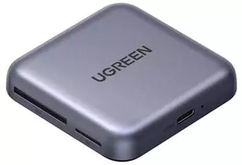 Ugreen Magnetischer SD 4.0 Kartenleser UHS-II 312MB/s, PD 100W, Aluminium (65095)