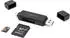 DeLock Speicherkartenlesegerät SuperSpeed USB-C 3.2 Gen 1, 5Gbps, schwarz (91004)