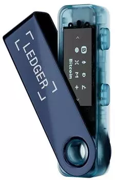 Ledger Nano S Plus Hardware Wallet, Neptune Blau