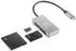 Renkforce RF-PCR-210 Externer Speicherkartenleser USB-C, USB 3.2 Gen 1, silber (RF-5151020)