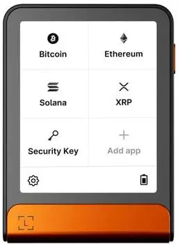 Ledger Ledger Flex Bitcoin Orange Edition Hardware-Wallet mit Recovery Key