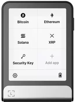 Ledger Flex Hardware-Wallet, graphit (Ledger Flex)