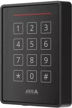 Axis A4131-E Reader RFID ber&uuml;hrungsloser Leser/Tastatur, kabelgebunden, schwarz (A4131-E)