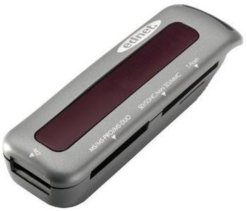 ednet Speicherkartenleser F&uuml;r Win + Mac Cardreader Usb All In 1 Kartenleseger&auml;t
