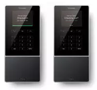 TimeMoto Zeiterfassungssystem TM-616, RFID-Sensor, schwarz Komplettsystem bestehend