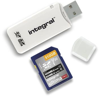 Integral USB 2.0 Single Slot SD Reader
