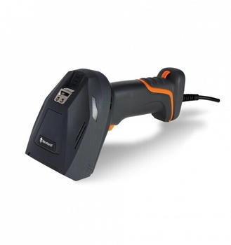 Newland 1D/2D Handscanner NVH300-Serie Barcodescanner DPM USB RS232 USB Kabel Kit schwarz orange